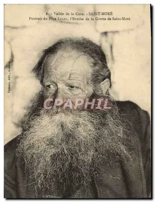 Vallée de la Cure - SAINT-MORÉ - Portrait du Père Leleu, l'ermite de la Grotte de Saint-Moré