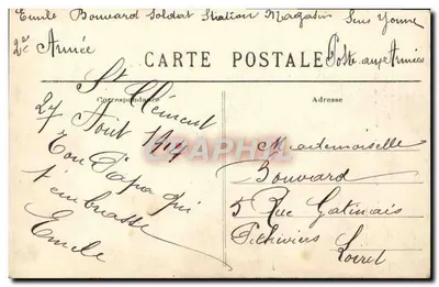 Sens (Yonne) — Baron Thénard — Zbiór J. D. Sens — Rewers