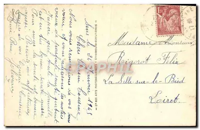 Sens — Quais de l'île d'Yonne — LL — Verso