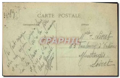 Souvenir de Sens — kolekcja J. D. Sens — wydawca nie widoczny — Rewers