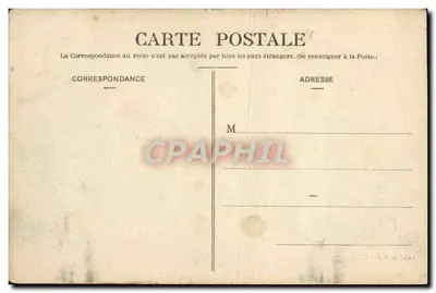 Sens — A Inundação dos dias 21, 22, 23 e 24 de Janeiro de 1910 — A água invade a Rua de Paris e a Rue Carnot — Verso