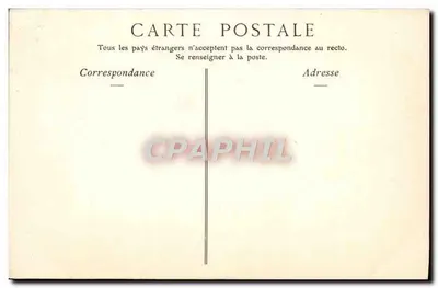 SENS — Statua Brama Thénard — Rewers