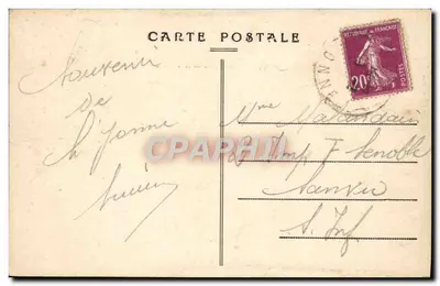 Tanlay (Yonne) — O Castelo — Photo E. Guilhot Tonnerre — Verso