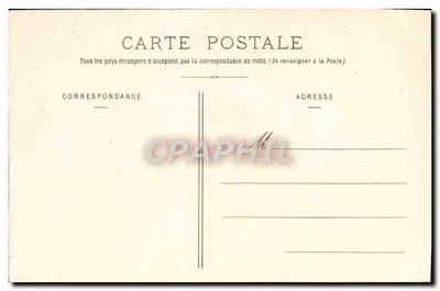 Tonnerre - Rue de Venise — uitzicht op het kanaal met een boot — L. Durand, Fotograaf, Uitgever, Tonnerre — Achterkant
