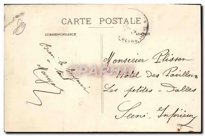 Tonnerre — La Fosse-Dionne — Maurice Lenoble, fot. i wyd., Tonnerre — Rewers