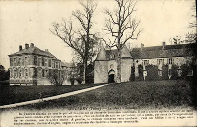 Vallery (Yonne) — Os dois Castelos — Coleção G.