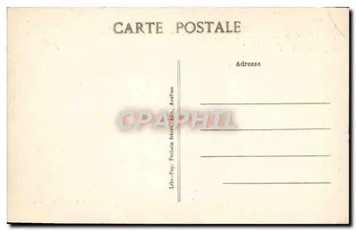 Vézelay Histórico — Visão Geral — G. Pothain frères, editor, Vézelay — Verso