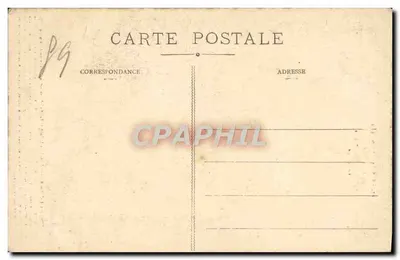 Vézelay Histórico — Igreja da Madeleine, A Cadeira — A. Vincent, editor Vézelay — Verso