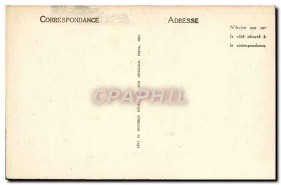 Vézelay — Façada Bazyliki Prawdziwej Magdaleny — ND — Rewers