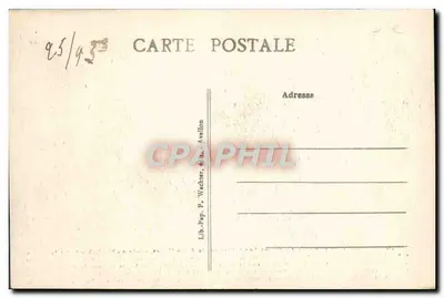 VÉZELAY — A Porta Nova — Histórica — Lib. P. Wachter, edição Avallon — Verso