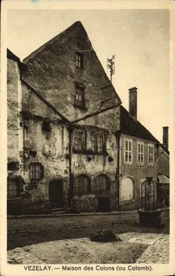Vézelay — Maison des Colons (ou Colomb).
