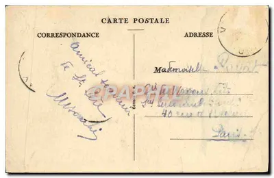Vézelay — Maison des Colons (ou Colomb). — Verso