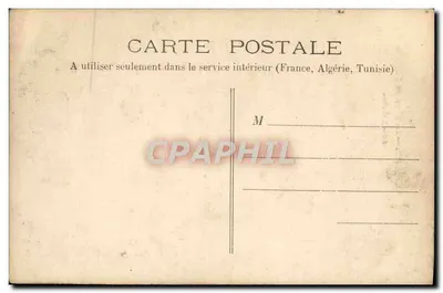 Vézelay — A Torre da Hora — Edição J. D. em Sens — Verso