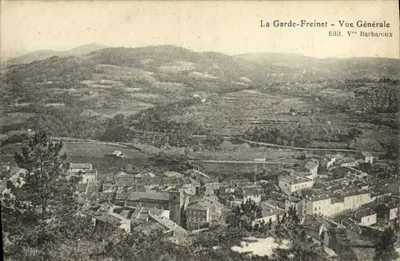La Garde-Freinet — Vista Geral — Edit. Vve Barbaroux