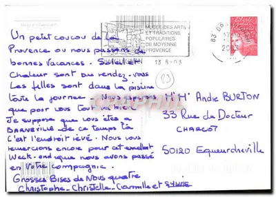 Massif de l'Esterel — Mediterráneo — Editor no visible — Reverso