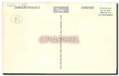 Bandol — Um Canto do Porto — Edições Adia, n° 12047 — Verso