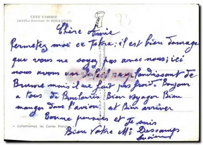 Boulouris — Pamiętnik z Boulouris — Wydawnictwo S.E.P.T. - 25-165 — Rewers