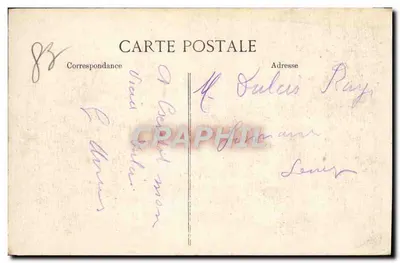 Toulon — A Ponta do Cabo Brun — Editor E.D. n°28.2 — Verso