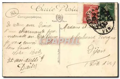 Envio de Toulon — O Cabo Marrom — Selecta — Verso