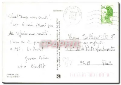 Cuers (83) — Ogólny widok — Wydawnictwo TARDY — Rewers