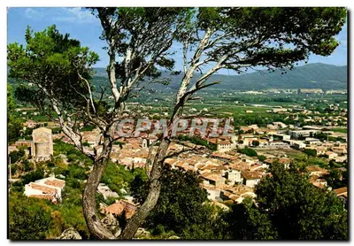 Cuers (83) — Vista geral — Edição T.A.R.Y. - 228 av. Nacional, Marselha
