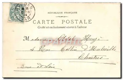 Giens - Um Sous Bois no Sénatorium Renée Sabran — Cliché Giraud, n°258 — Verso