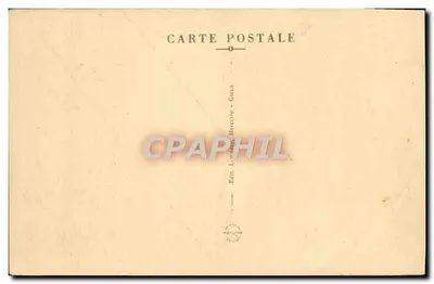 Bilhete postal antigo Giens Falaises Du Rabat e de I'Ecampo Bariou — Verso
