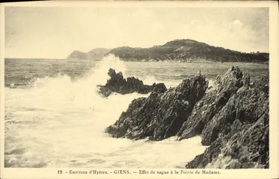 Arredores de Hyères - Giens — Efeito de onda na Ponta da Senhora — Phue