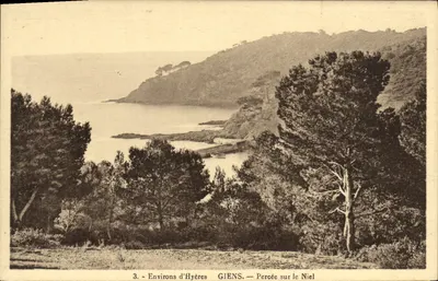Ao redor de Hyères — Abertura para o Niel — GIENS — Editor Hues