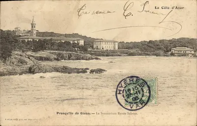 Presqu'île de Giens — O Sanatório Renée Sabran — P. Helmlinger & C°, IMP. PHOT. NANCY