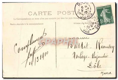 Grimaud — El Castillo — Gattus, agente de correos, editor — Reverso