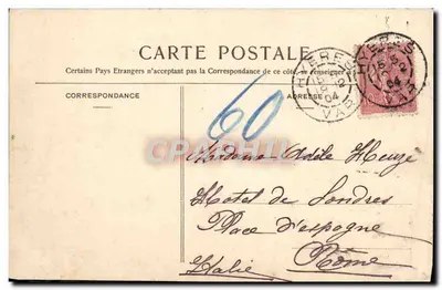 Hyères - rond-point stacji — La Côte d'Azur, n°156, wydawca NANCY — Rewers