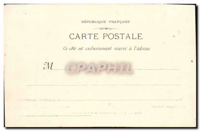Hyères - Avenue des Palmiers — widok ulicy z palmami — Fot. Lacouï, Marsylia — Rewers