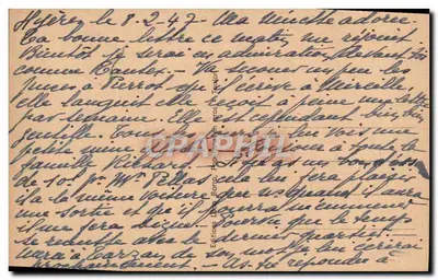 Hyères — Avenida Beauregard — Editor Léon Barro, n°5 — Verso