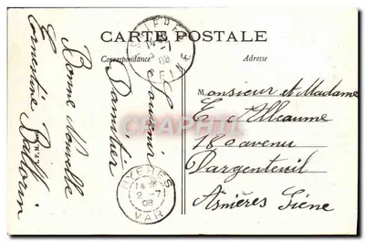 Hyères — Colina do Castelo — Hotel das Ilhas de Ouro — Agência Geral dos Jornais, Hyères — Verso