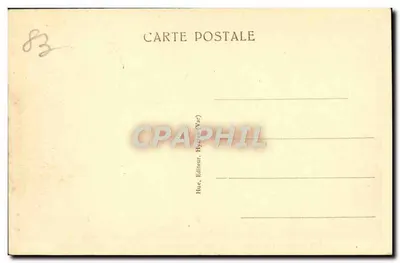 Hyères-les-Palmiers — Het Hotel Continental en de Helling van het Oude Kasteel — Hue — Achterkant
