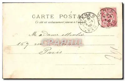 Hyères — Plaża — V.P. Nr 385, Galleta N°85 — Rewers