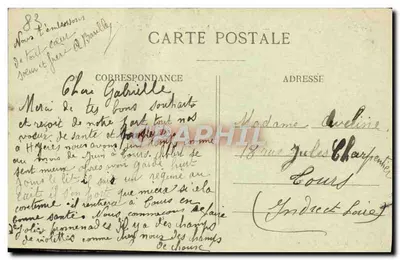 Hyères-les-Palmiers — Igreja Anglicana e Fontaine Godillot — Agência de Journiaux — Verso
