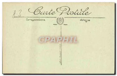 Hyères — O Bairro Châteaubriand — editor Levy & Cie, Paris, n° 32 — Verso
