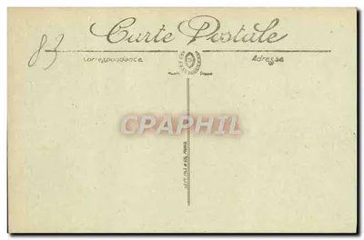 Hyères — Uitzicht genomen vanaf het Hotel des Palmiers richting het Hotel Continental — LL — Achterkant