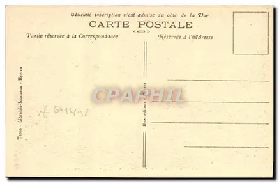 Hyères — Na Estrada do Fenouillet — Vista para a Colina de Hyères — Taron - Librairie-Journaux — Verso