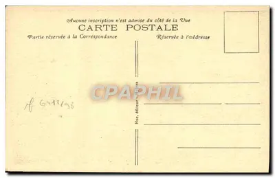 Hyères — Rua do Monte dos Pássaros — Hue, editor n°39 — Verso
