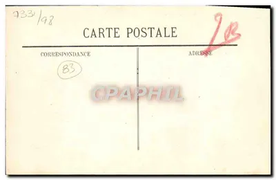 Le Lavandou - Vista Geral — L. Olive, Depositário Toulon, n° 237 — Verso
