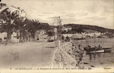Le Mourillon — O Boulevard do Litoral e os Banhos Sainte-Hélène — LL. SELECTA