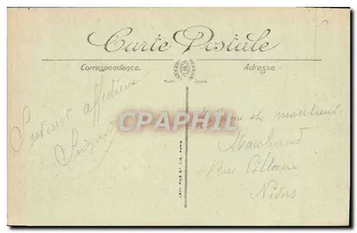 Le Mourillon — Allée des Palmiers — LL. — Selecta — Verso