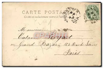 Toulon — 84 — Villas de la Mitre au Mourillon — Cliché Giraud — Verso