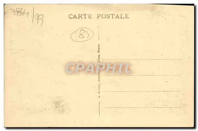 Toulon - O Caminho da Mitre no Mourillon — G. Arnaud, Nantes, n°138 — Verso