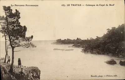 Le Trayas — Calanque de Cazal de Beuf — Bacchi, fot. — Primo, édit.