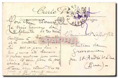 L'ESTÉREL — Le Trayas — O Porto, a Villa Primo e a Ponta d'Esquillon — LL — Verso