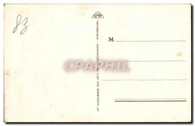 Sablettedes-Bains — Ogólna wizja — Cie Alsacienne des Arts Phono-Mécaniques, Strasbourg — Rewers